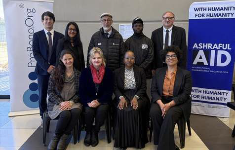 Ashraful Aid strengthens access to justice through furniture donation
